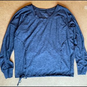Prana Gray Space Dye Top